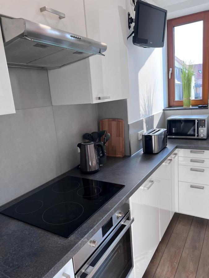 Zentrale Ferienwohnung 艾森纳赫 外观 照片